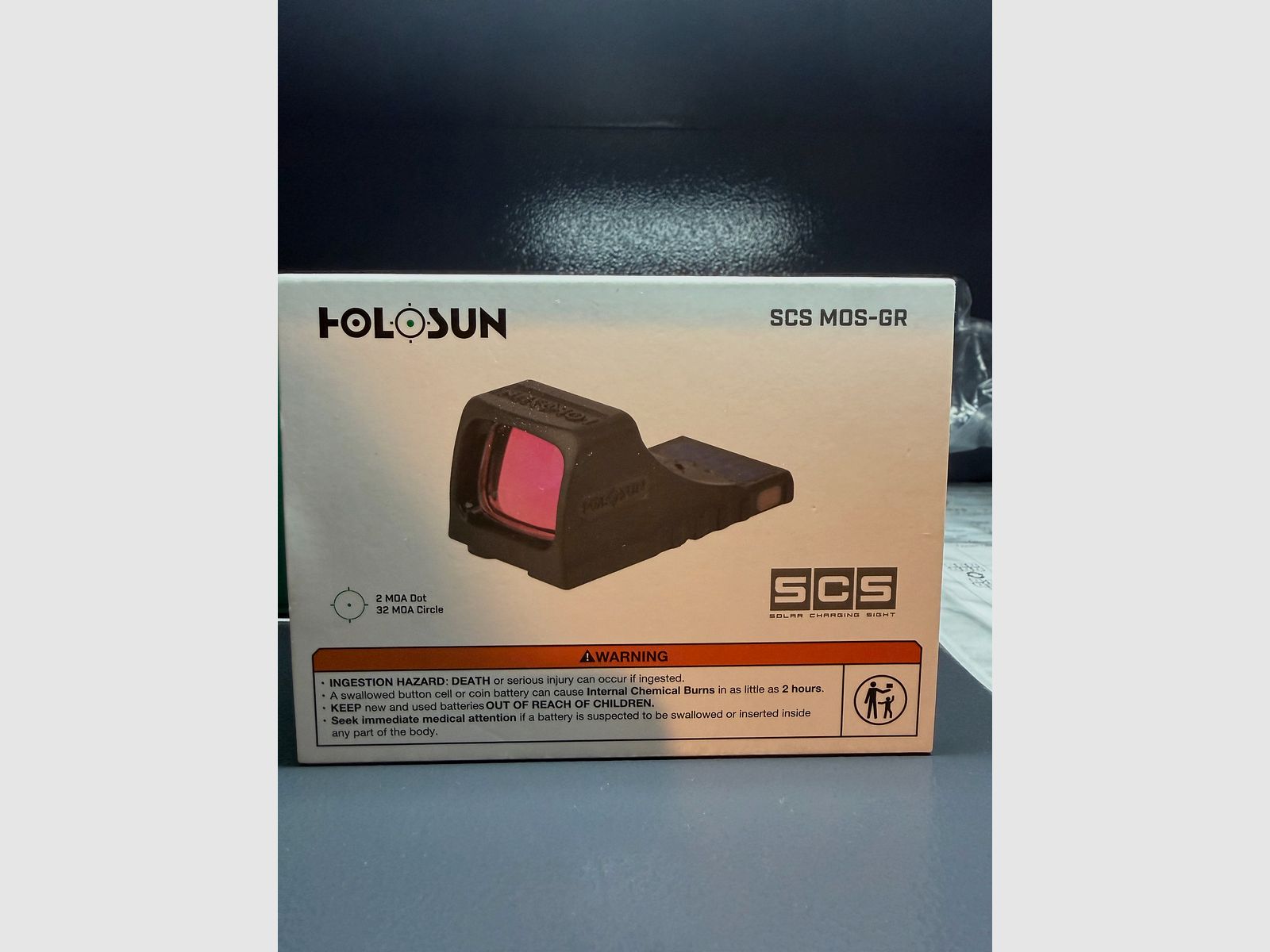 Holosun SCS MOS GR / Neuwertig inkl. Rechnung 