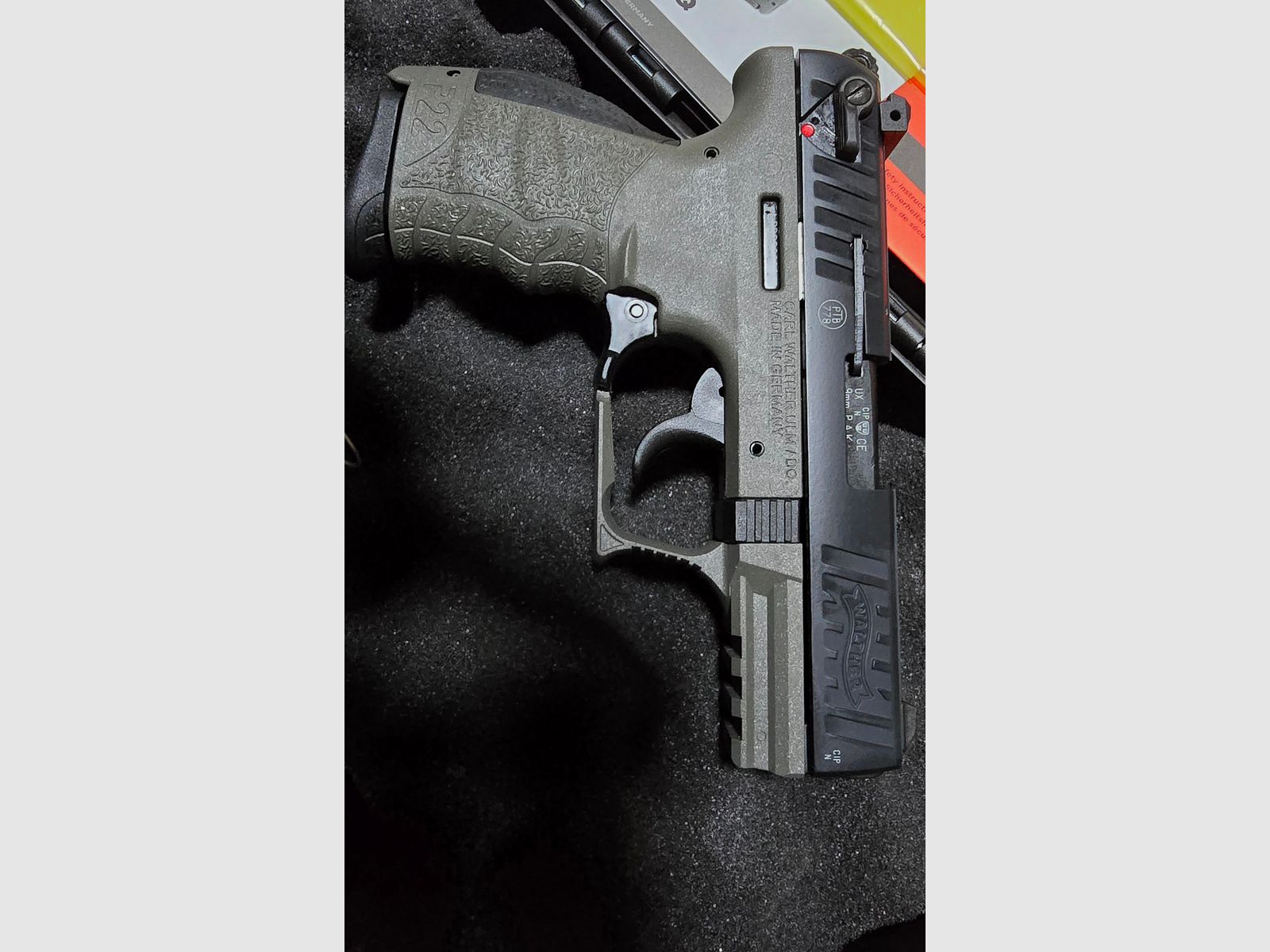 Walther P22 Q Meteor Grey Cerakote strzelba alarmowa 9mm PAK