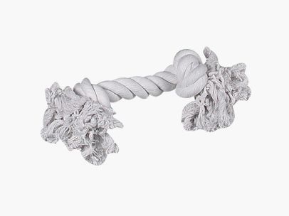 Cotton bone 2 boutons blanc large