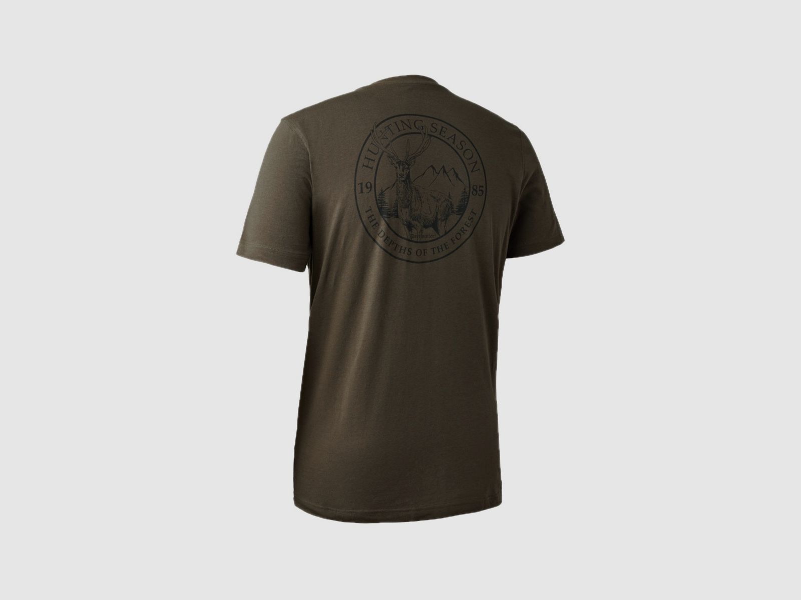 DEERHUNTER Easton T-shirt Oliv