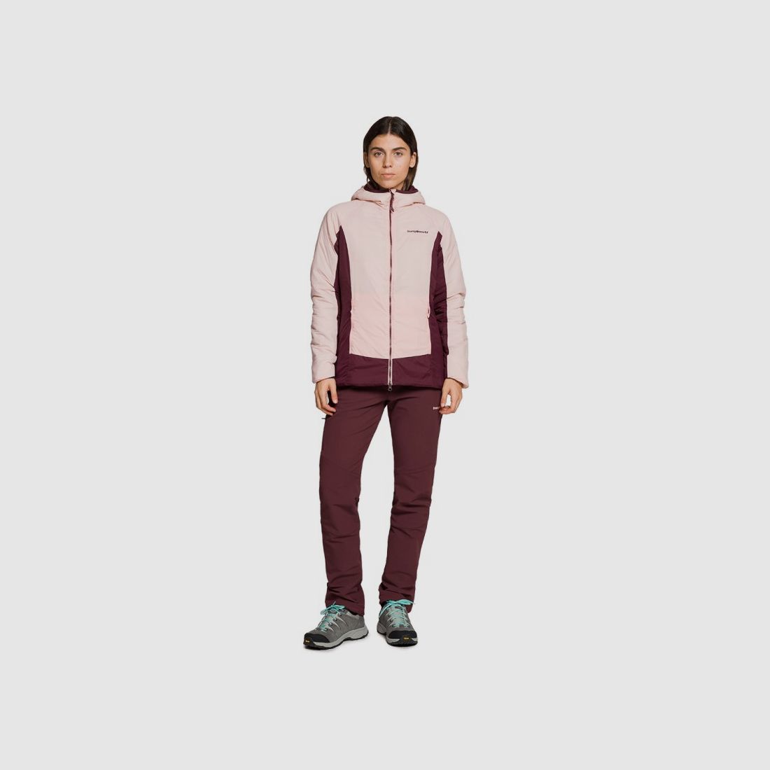 Trangoworld CHAQUETA DORVE WM ROSA/MARRON CHOCOLATE, imagen 6 de 6