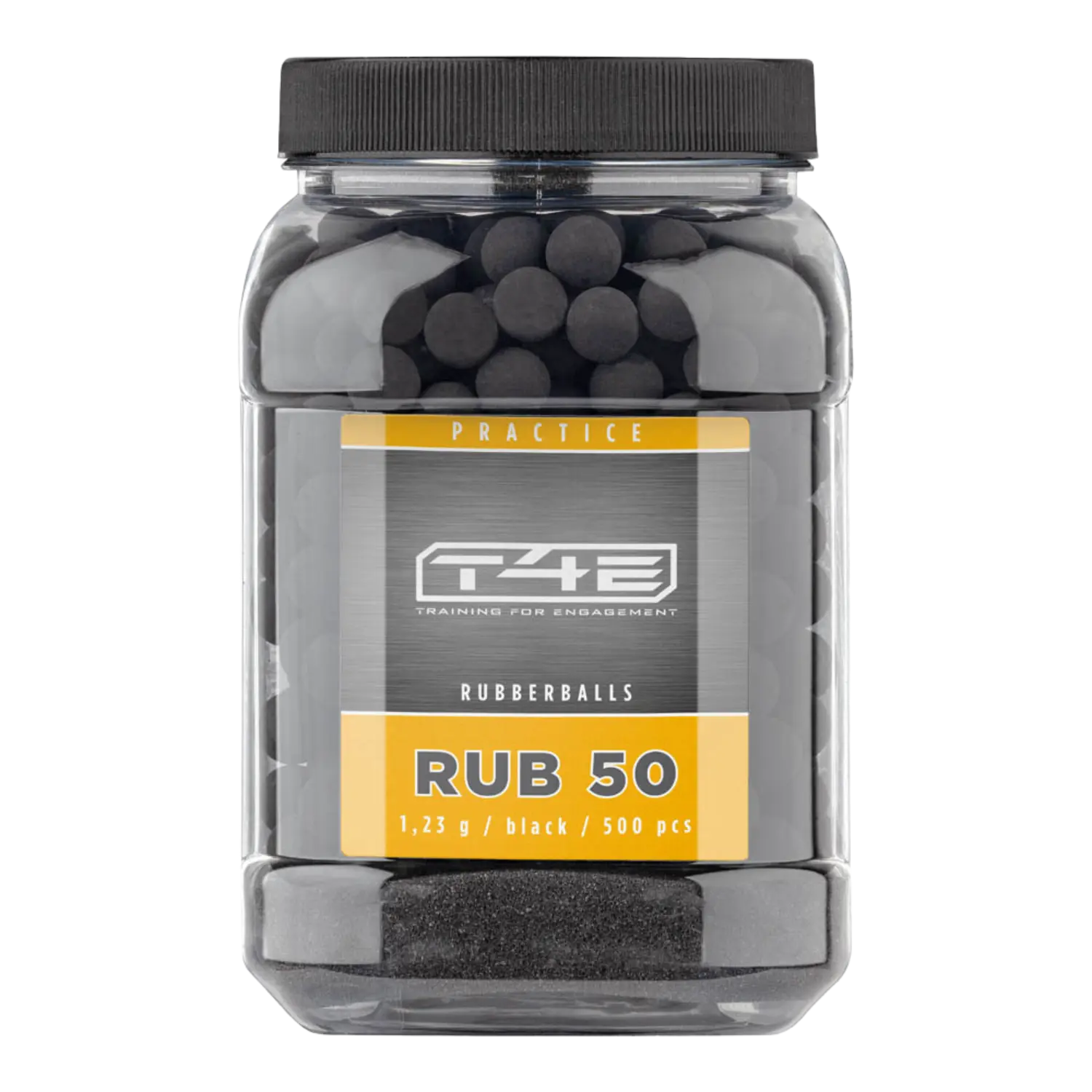 T4E Practice RUB calibre .50 balles en caoutchouc 500 coups