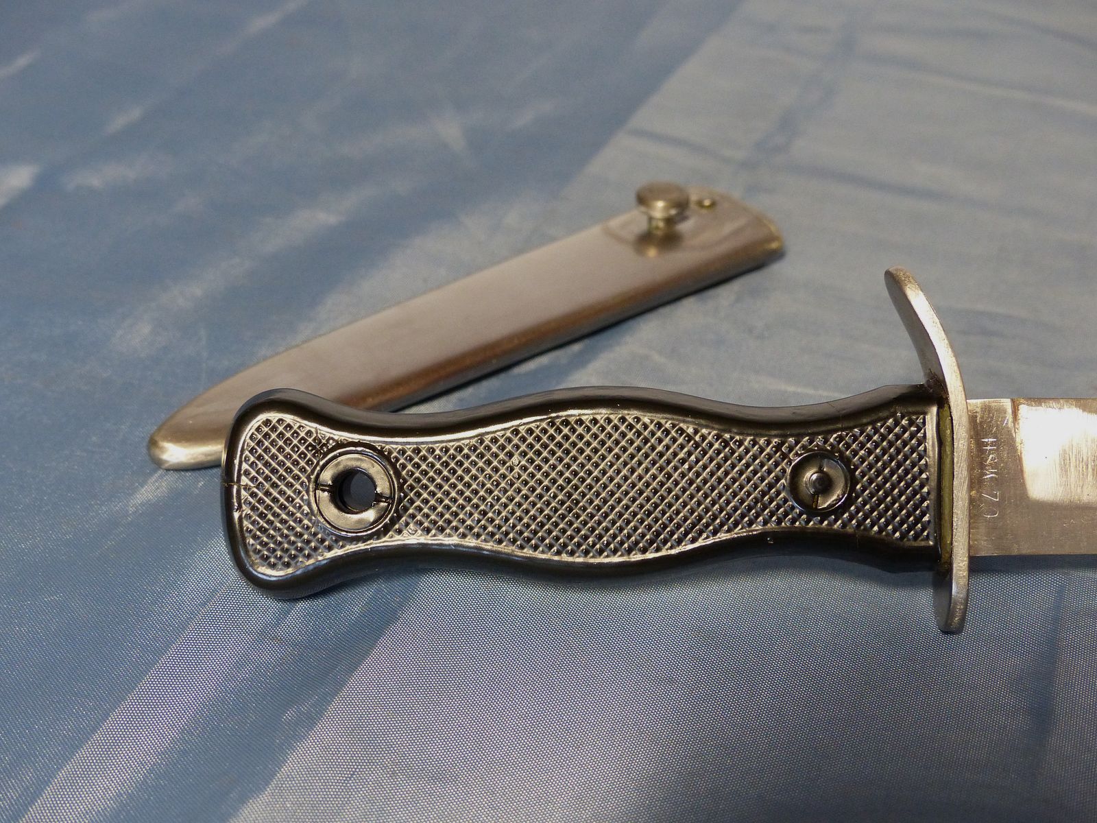 Combat knife knife field knife Bundeswehr HSK 70 Hans Schulte Koblenz vintage