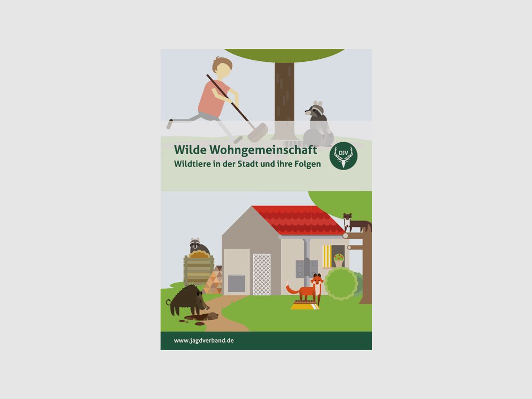 Brochure "Animali selvatici in città - Comunità abitative selvatiche"