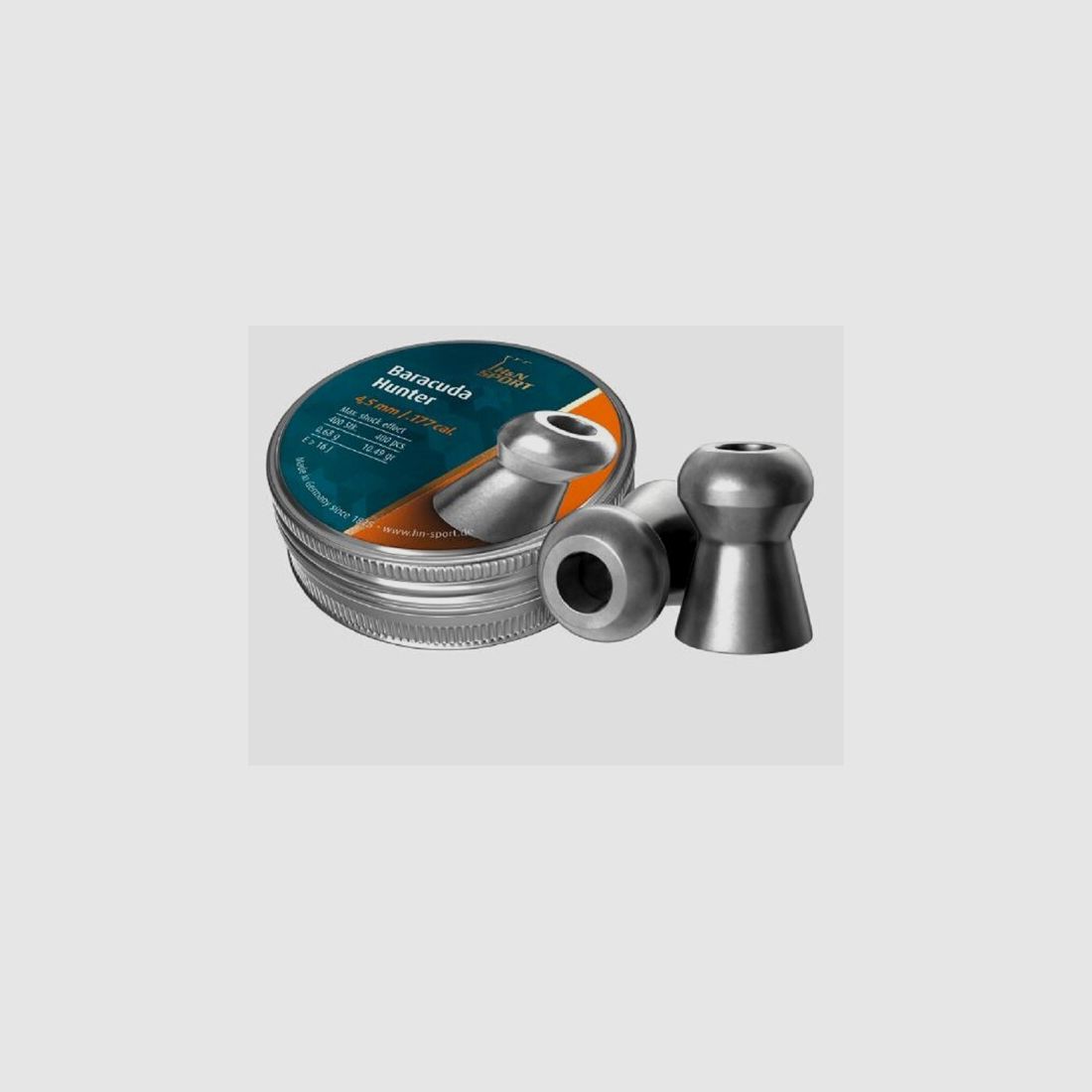 H&N Luftgewehrmunition Baracuda Hunter 150 Diabolo Kal. 6,35 mm - Versandkostenfrei