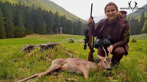 🦌Yvonne's  1.Bockjagd / Yvonne's first Alpine Roebuck experiences