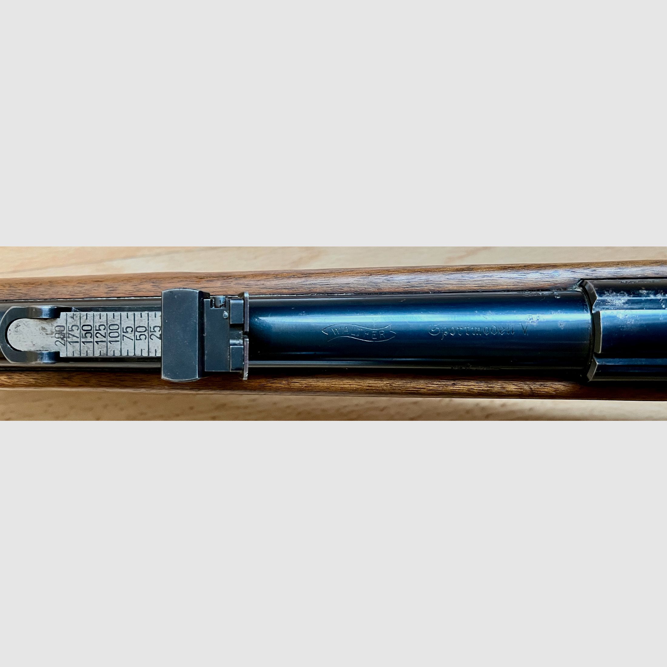 Walther Zella Mehlis .22lr  Sportbüchse V, Sportmodell V (5), Sammlerstück (Ergänzt Walther P38, PPk, TPH, WA 2000, Trainingsgewehr 98KSammlungen)
