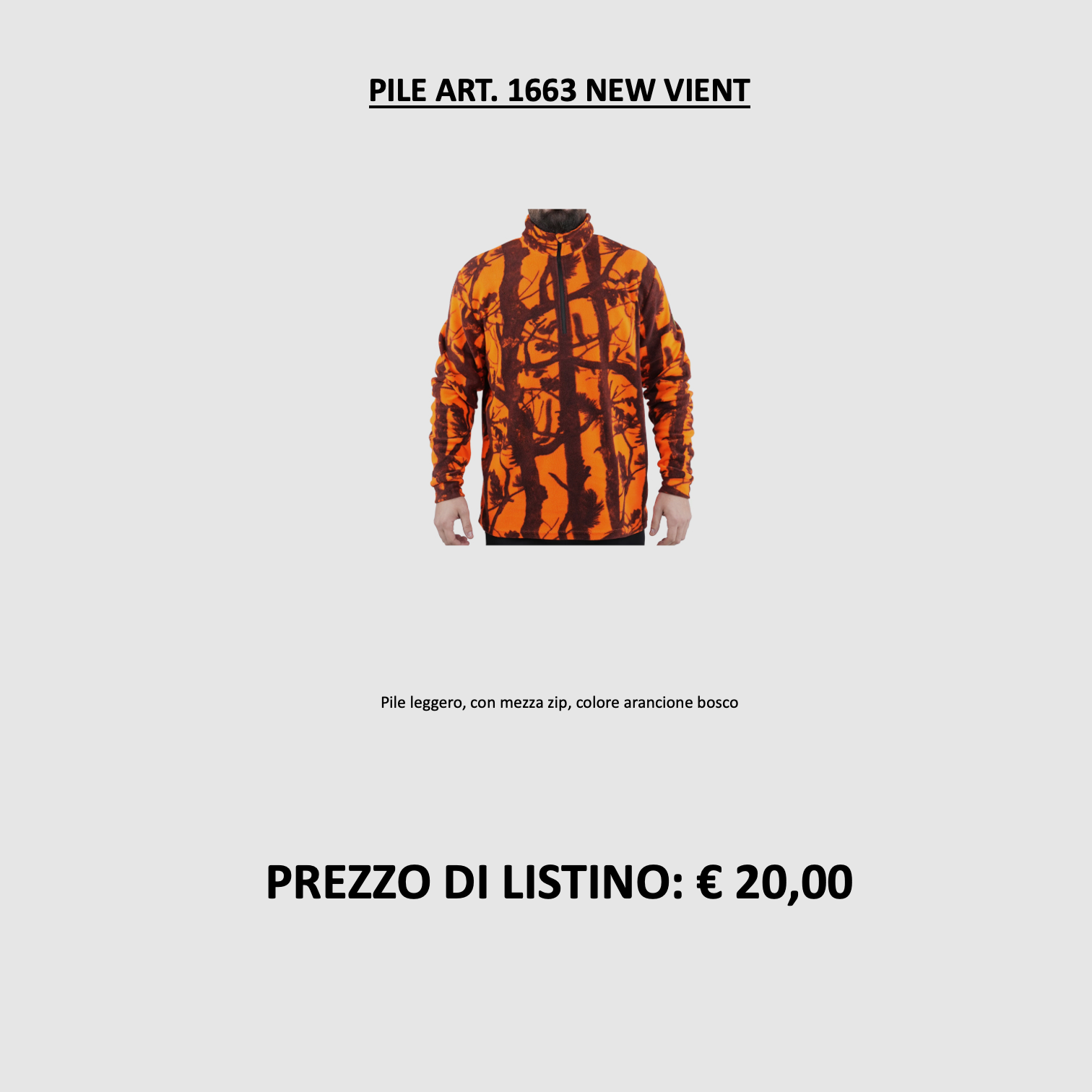 VIENT – PILE VIENT ART. 1663NEW, image 1 of 4