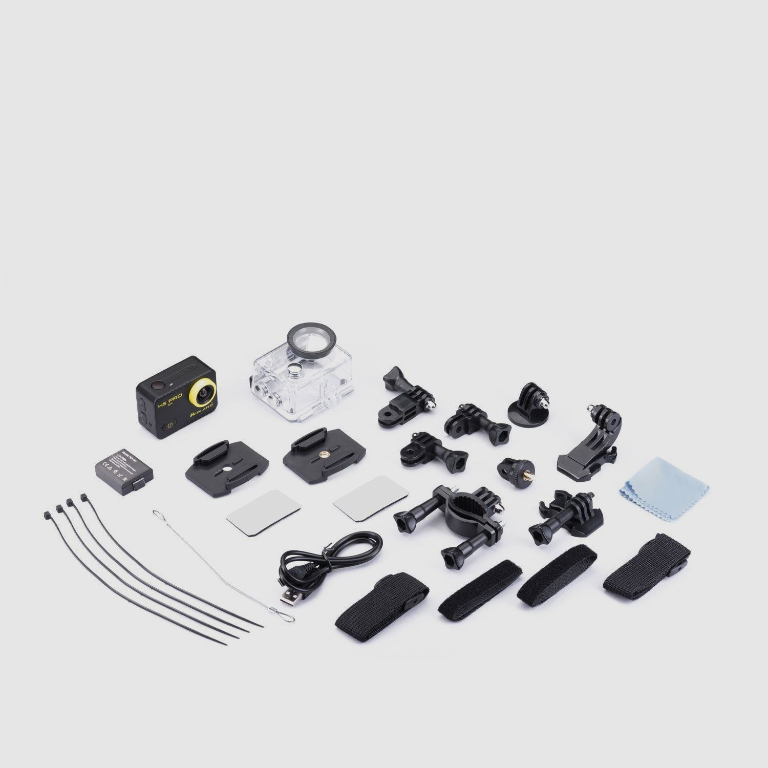 H5 Pro Action Cam 4K + Monopod + Zubehör, Bild 4 von 13