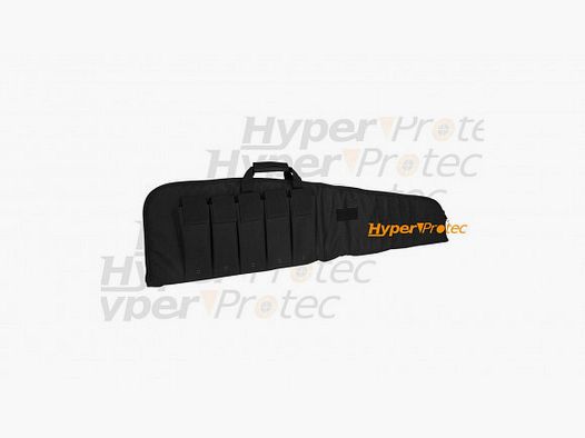 Black 120 cm transport case for long guns