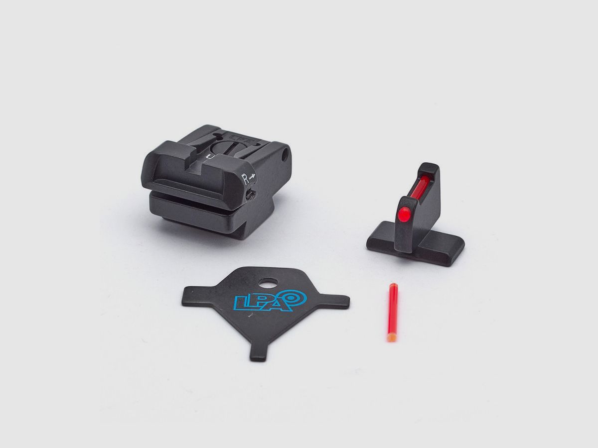 Zestaw celowników LPA SPS24HK6F do H&K SFP9 gotowy na optykę, zdjęcie 1 z 3