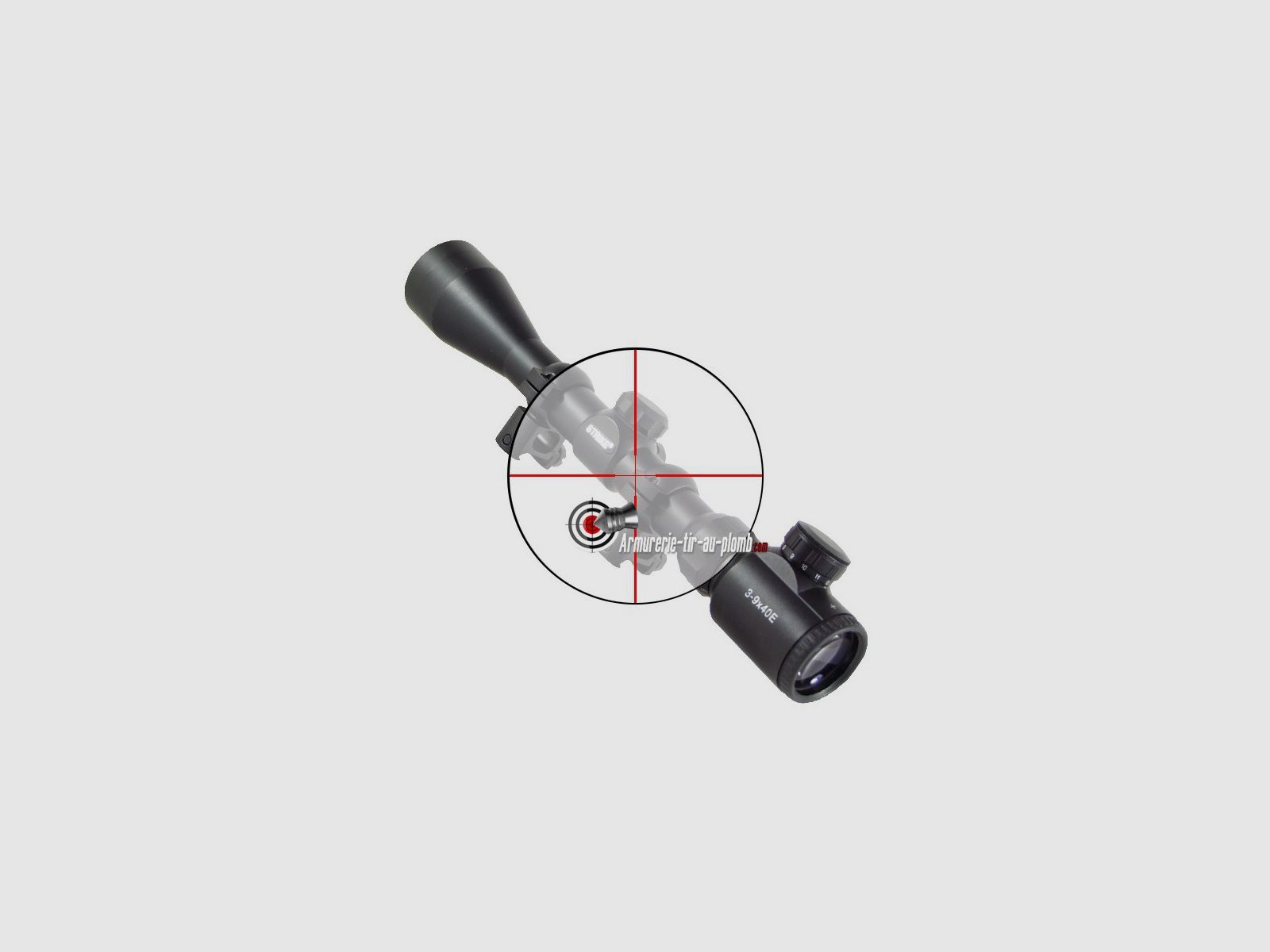 Zielfernrohr ASG 3-9x40E - 11 mm, Bild 3 von 3