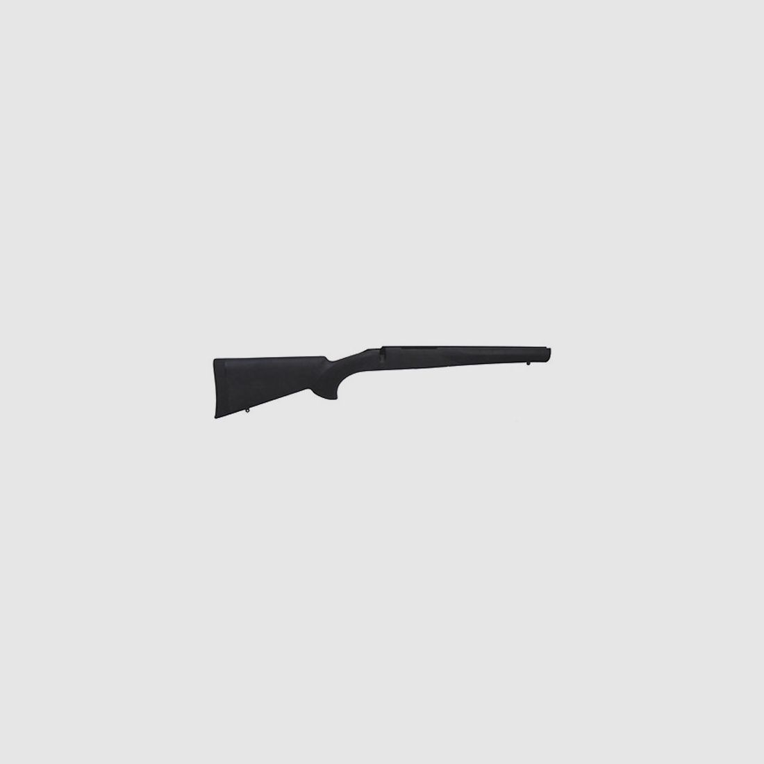 Howa-1500 HOGUE OVER-MOLDED culata de goma completa "Negro" con bloque de lecho de aluminio de longitud completa para cañón pesado
