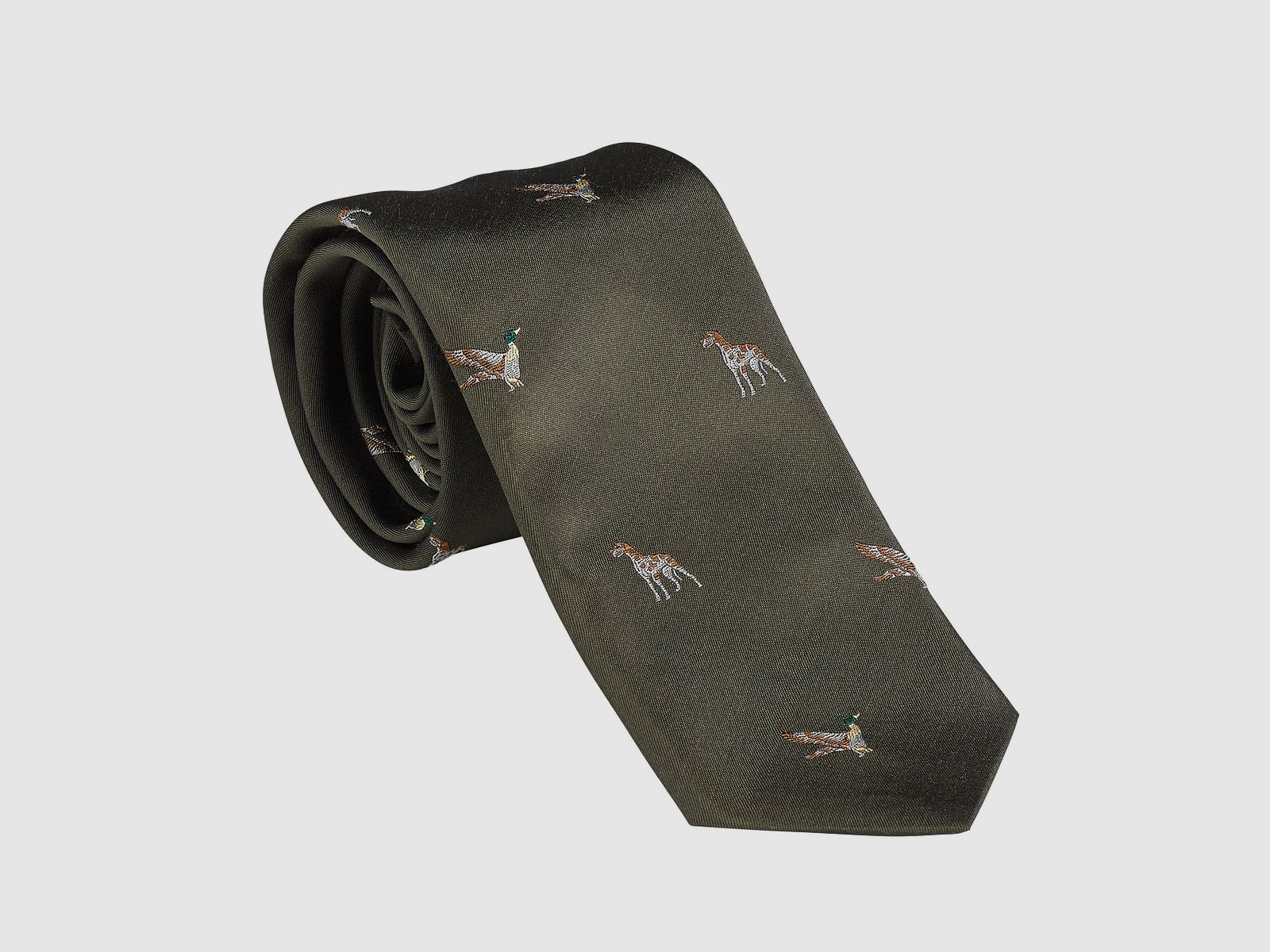 Cravate Forestière Chien-Canard