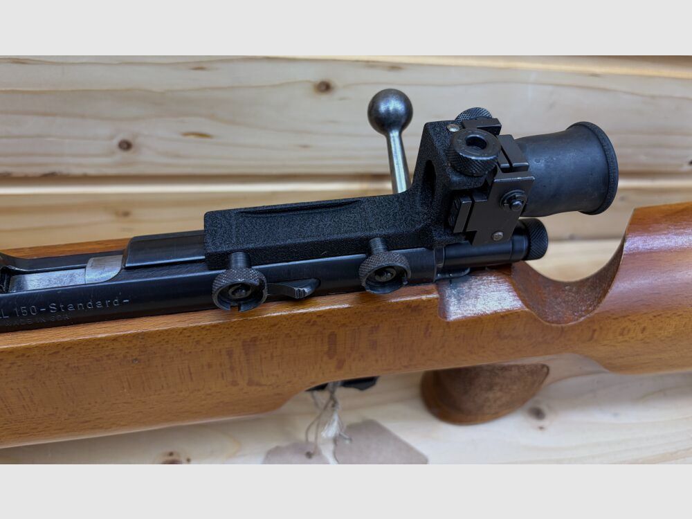 Einzelladerbüchse Suhl Mod. 150 Standard Kal.: .22lr mit Diopter / Matchgew .22lr