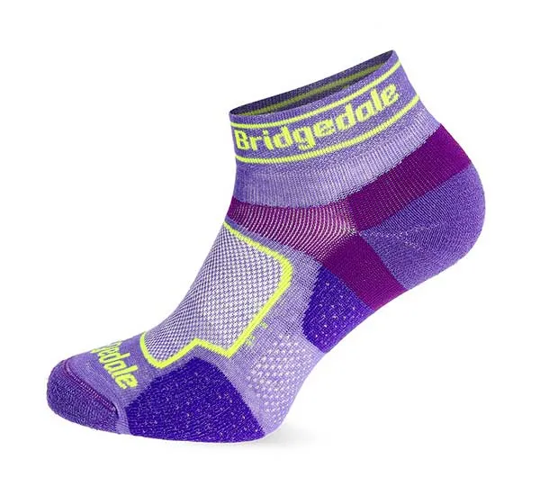 Women's socks BRIDGEDALE Ultralight T2 COOLMAX Sport purple, image 3 of 4