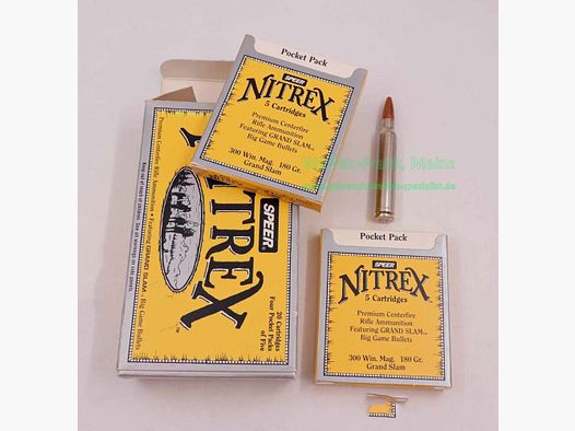Speer / USA Rifle Cartridges Nitrex