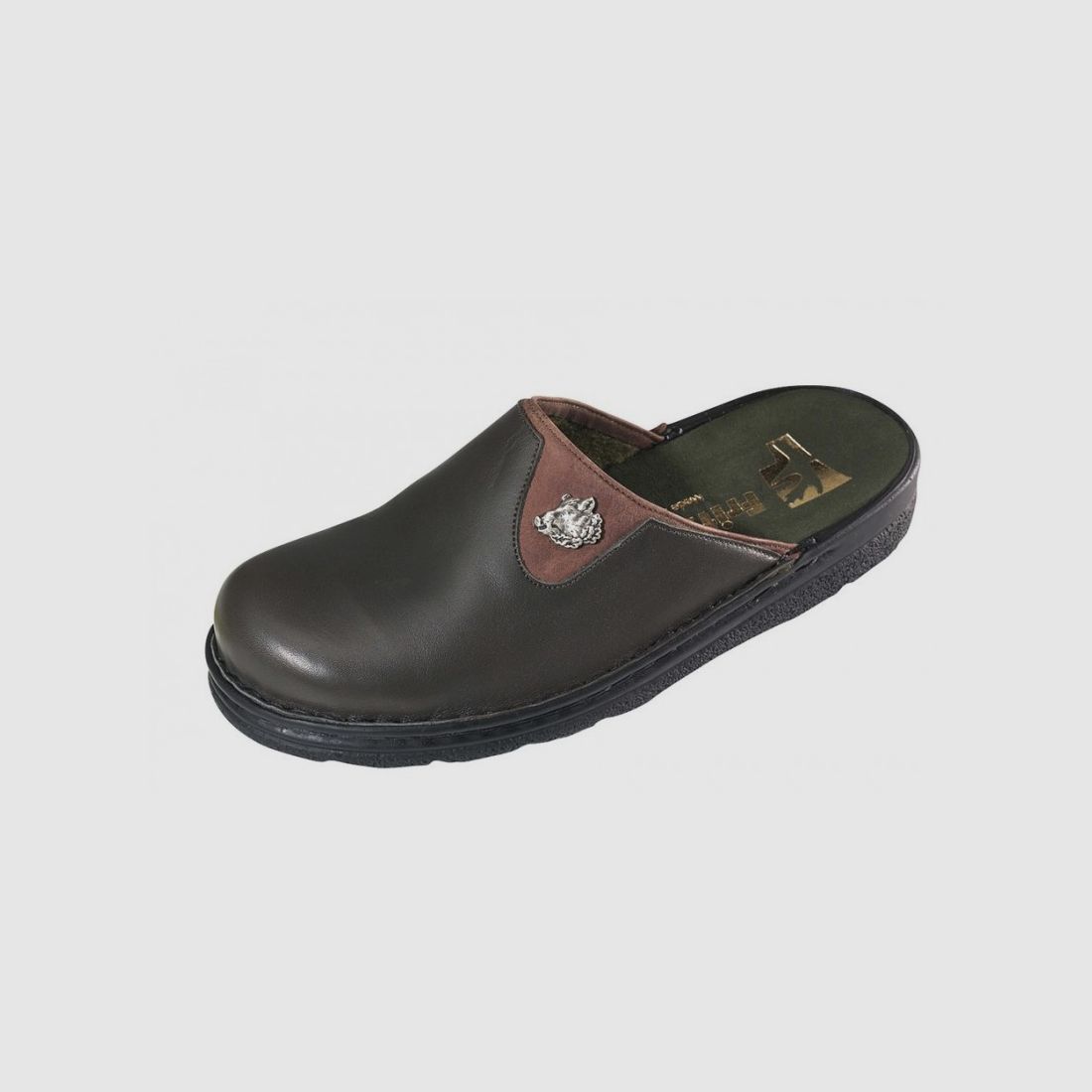 Chausson Fritzmann Wildzwijn Slipper Olive P. 47