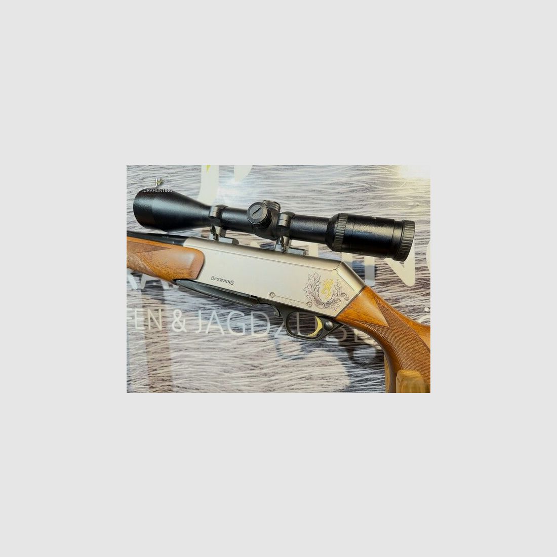 Browning BAR Longtrac; Kahles Helia 3-12x56 LP