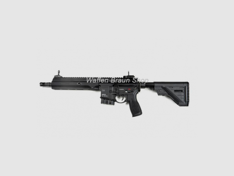 Heckler & Koch HK SLB MR223, A3-Version, Kal. .223 Rem., 14,5", schwarz, geschl. Handschutz