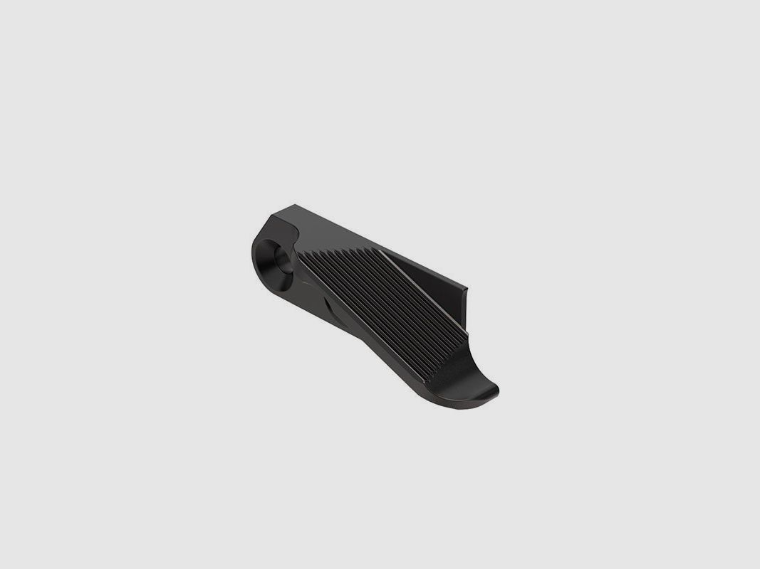 THUMBREST SHORT 2-20,5° ALU BLACK KMR / Duimsteun CZ75 TS ORANGE / TS 2 DEEP BRONZE | ANKLE 2, afbeelding 1 van 4