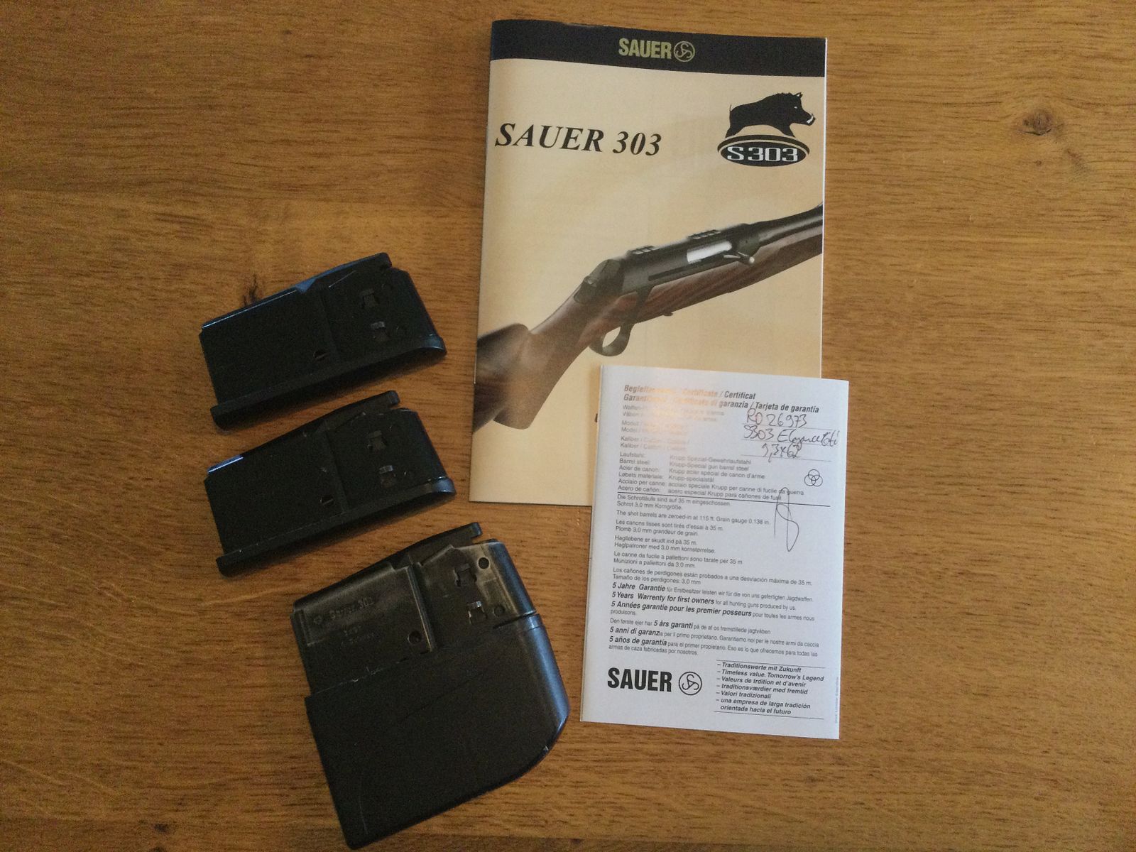 Sauer 303 GTI mit Zeiss Victory 1.1-8x30