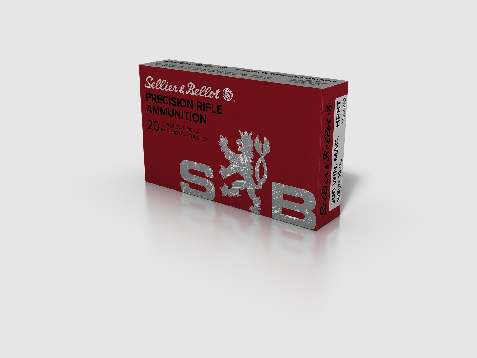Sellier & Bellot Munizioni per Fucile Precision Ammo .300 Win. Mag. 10,9g Hollow Point Boat Tail, immagine 1 di 2