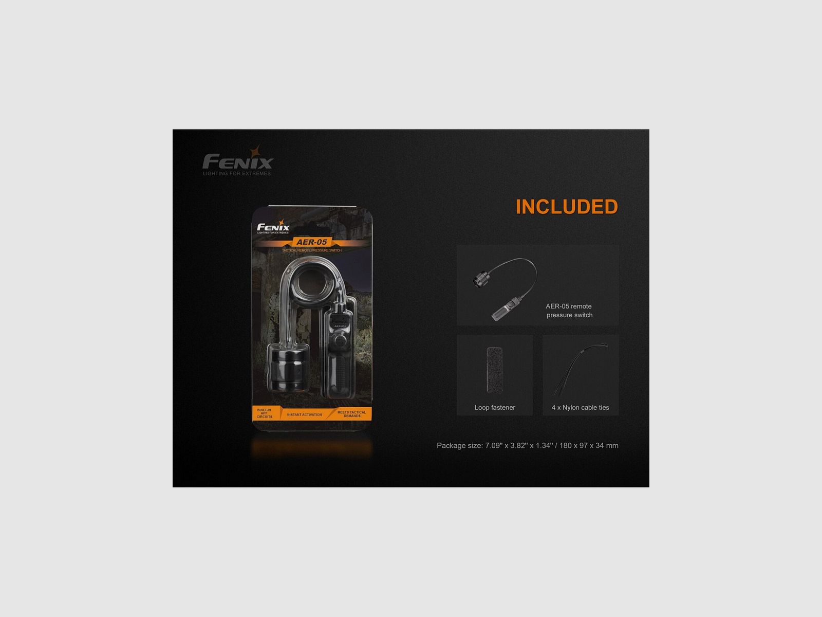 FENIX Interruptor Táctico a Presión AER-05, imagen 12 de 13