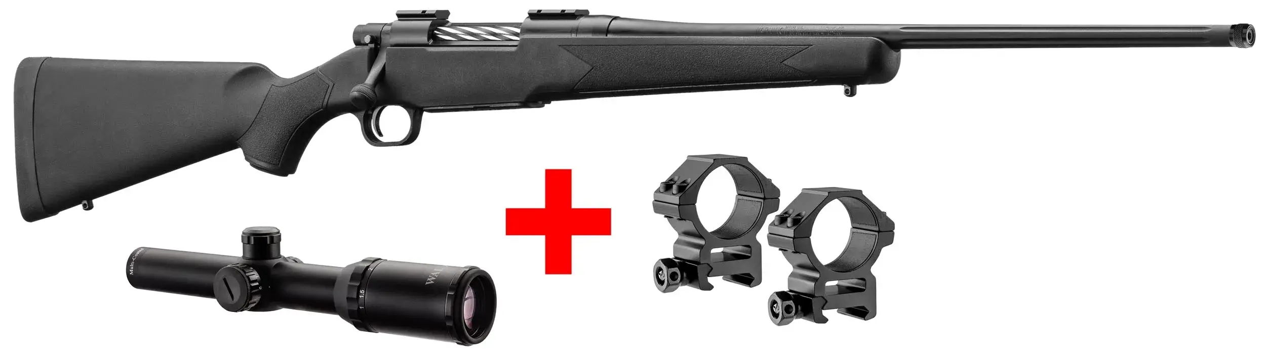 Pack Repetierbüchse Mossberg Patriot .30-06 mit Zielfernrohr Waldberg 1-4x24, Bild 2 von 2