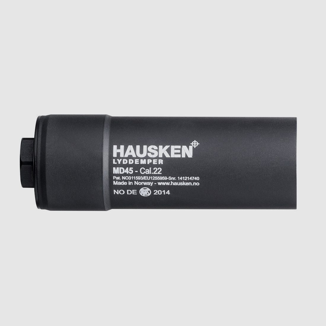 Hausken Moderator MD45 M 18x1 .22 Silenciador