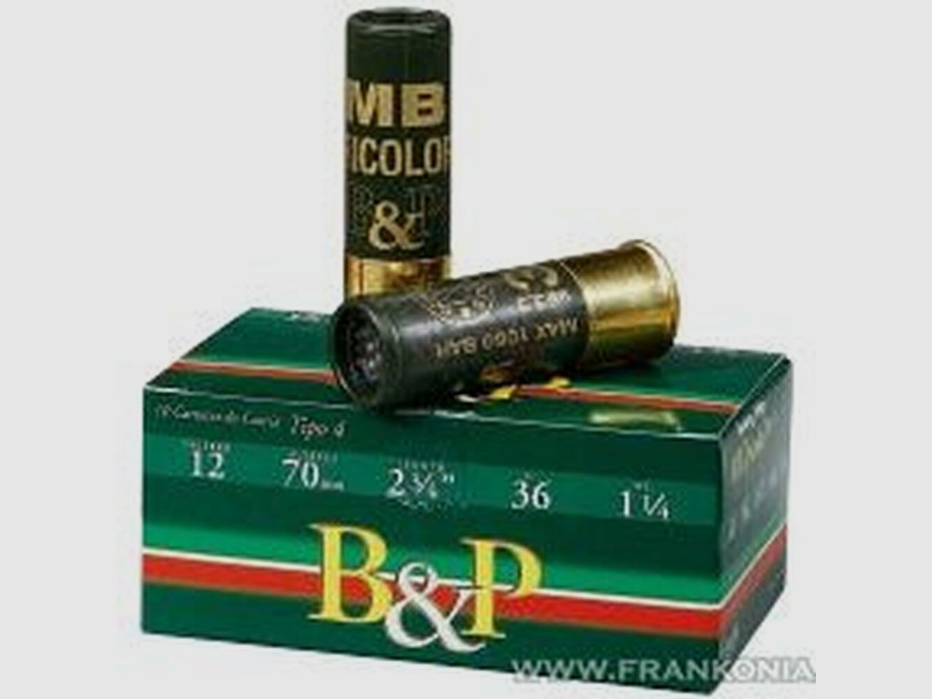 Baschieri & Pellagri 12/70 Tricolor 2.9mm 36g, image 2 of 2