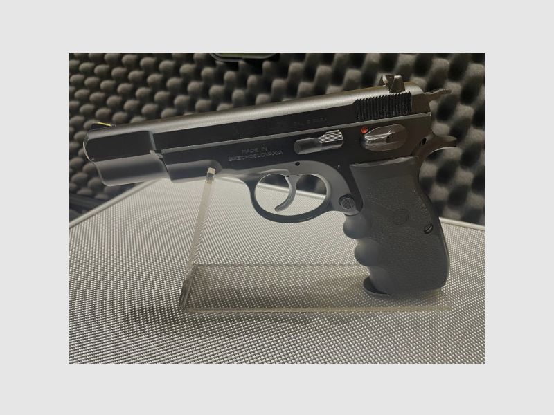 CZ 75 - 9MM LUGER - NIKLOWANY - ROK 91