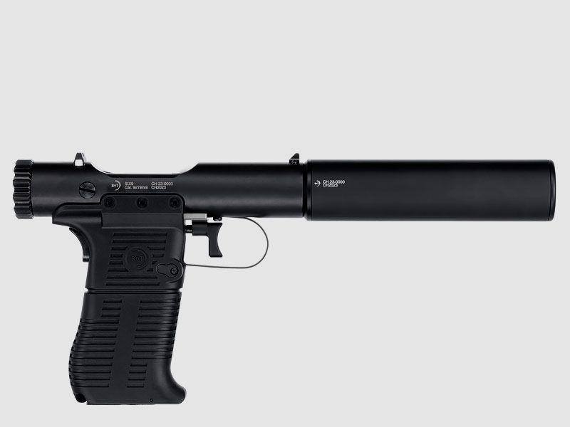 B&T SIX9, schallgedämpfte Repetierpistole