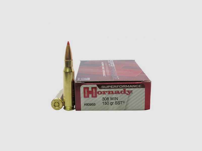 HORNADY Munition Kal.308 Win SUPERFORMANCE 150gr SST 80933