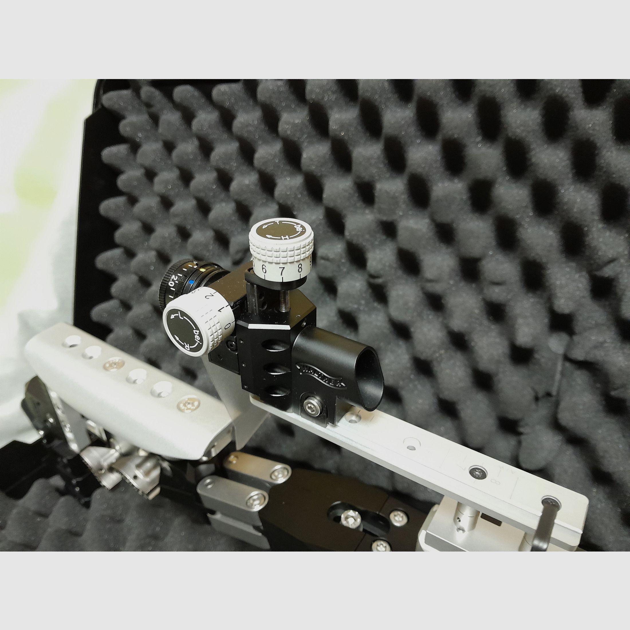 Walther LG 400 monotec Abzug elektronisch Auflage 