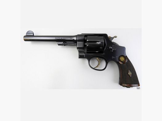 Revolver Smith & Wesson mod. Mark II Hand Ejector 2nd Model cal. 455 matr. 24161