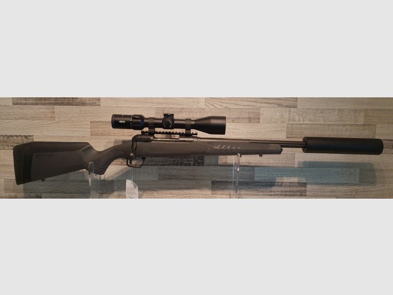 Neuware - Savage 110 Tac Hunter Kal. .308 m. 46cm Lauf - Set incl. Meopta 3-15x50 plus Schalldämpfer