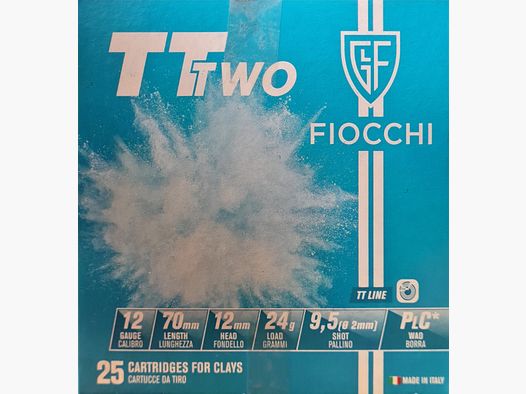 Fiocchi TTTwo Skeetpatronen 12/70 24g 2,0mm