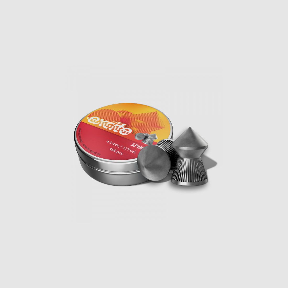 SPITZKOPF-DIABOLOS H&N EXCITE SPIKE - 4,5MM - 400 STÜCK