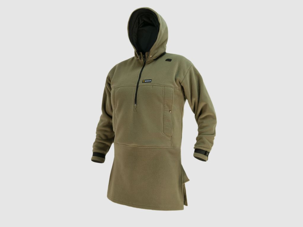 Swazi Nahanni Anorak Veste en Fleece pour Hommes Tussock Green - 3XL