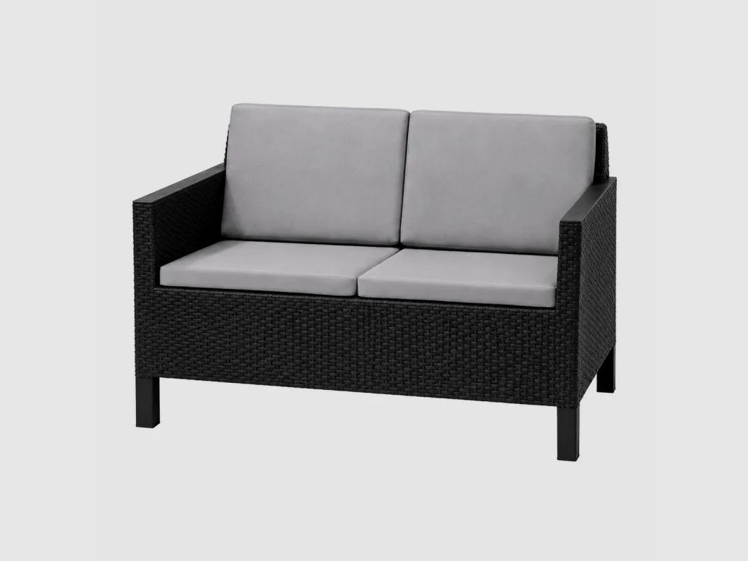 Ensemble salon de jardin Chicago marron Keter®, image 7 sur 13
