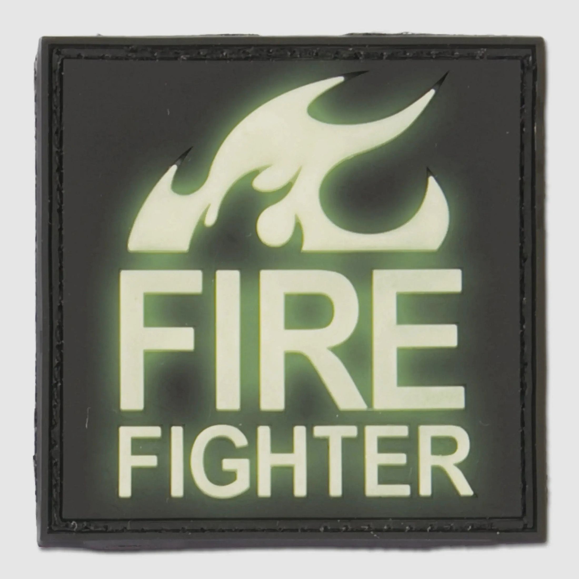 Jackets To Go 3D-Patch FIREFIGHTER che brillano al buio