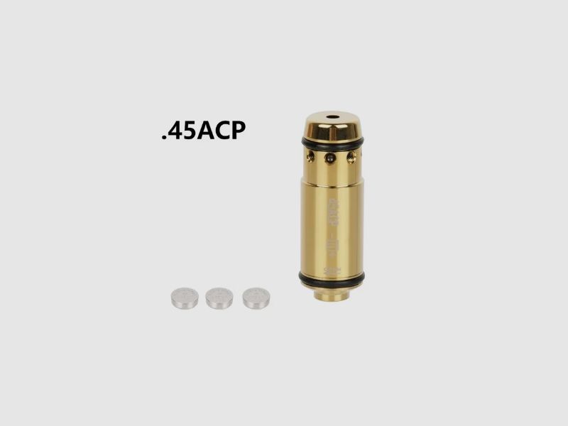 Dry Fire Trainingssystem Pufferpatrone Schießkino 9 x 19 / 45ACP