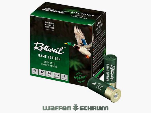 Rottweil Game Edition Duck Steel 12/70 3.25mm - 32g