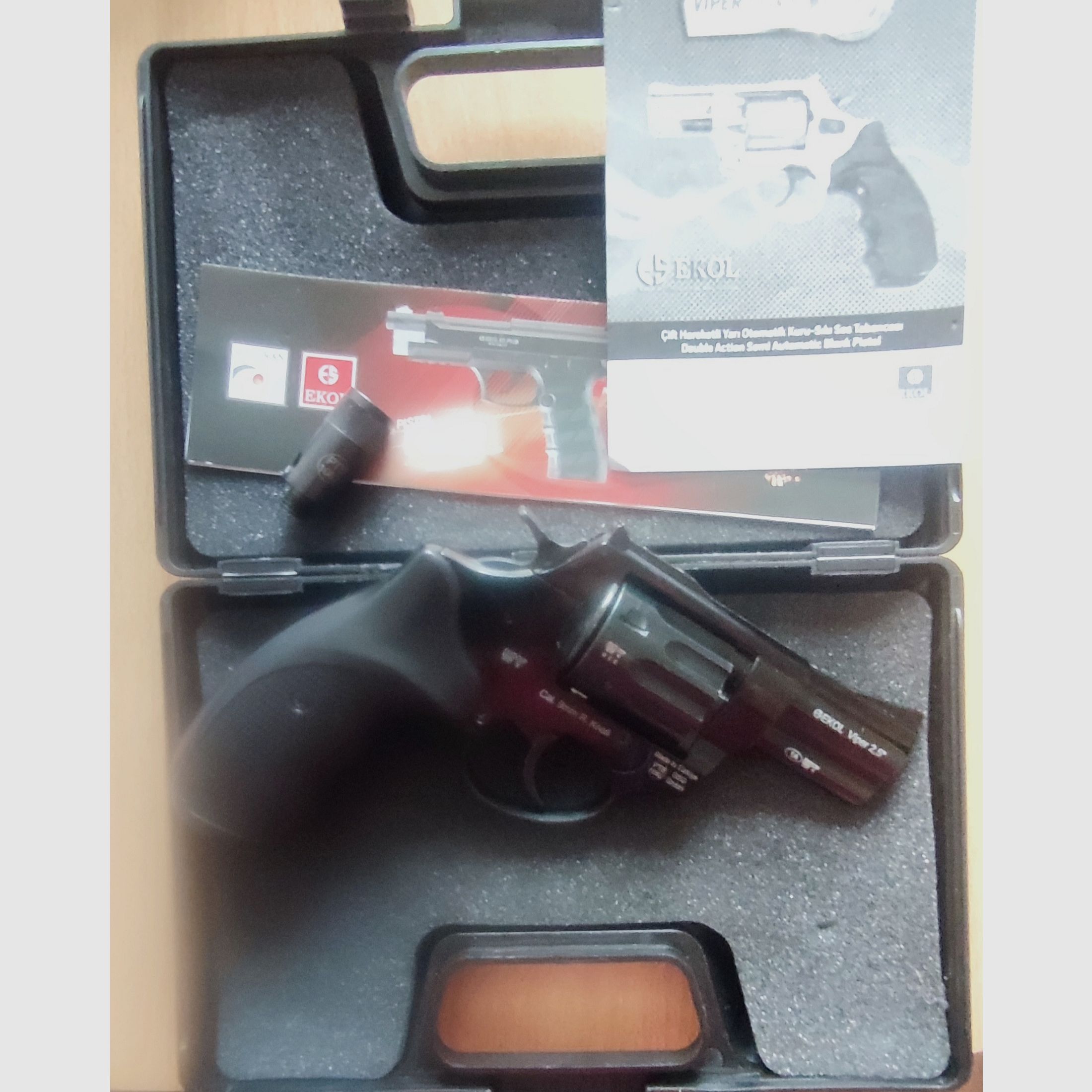 Ekol Viper 2,5" brüniert 9 mm RK