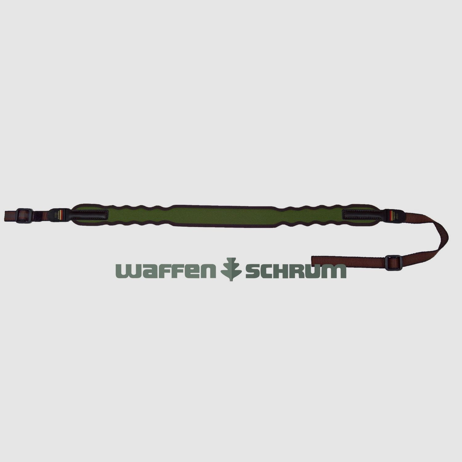 Niggeloh Rifle Sling Elegant Neoprene for Shotgun Olive Green