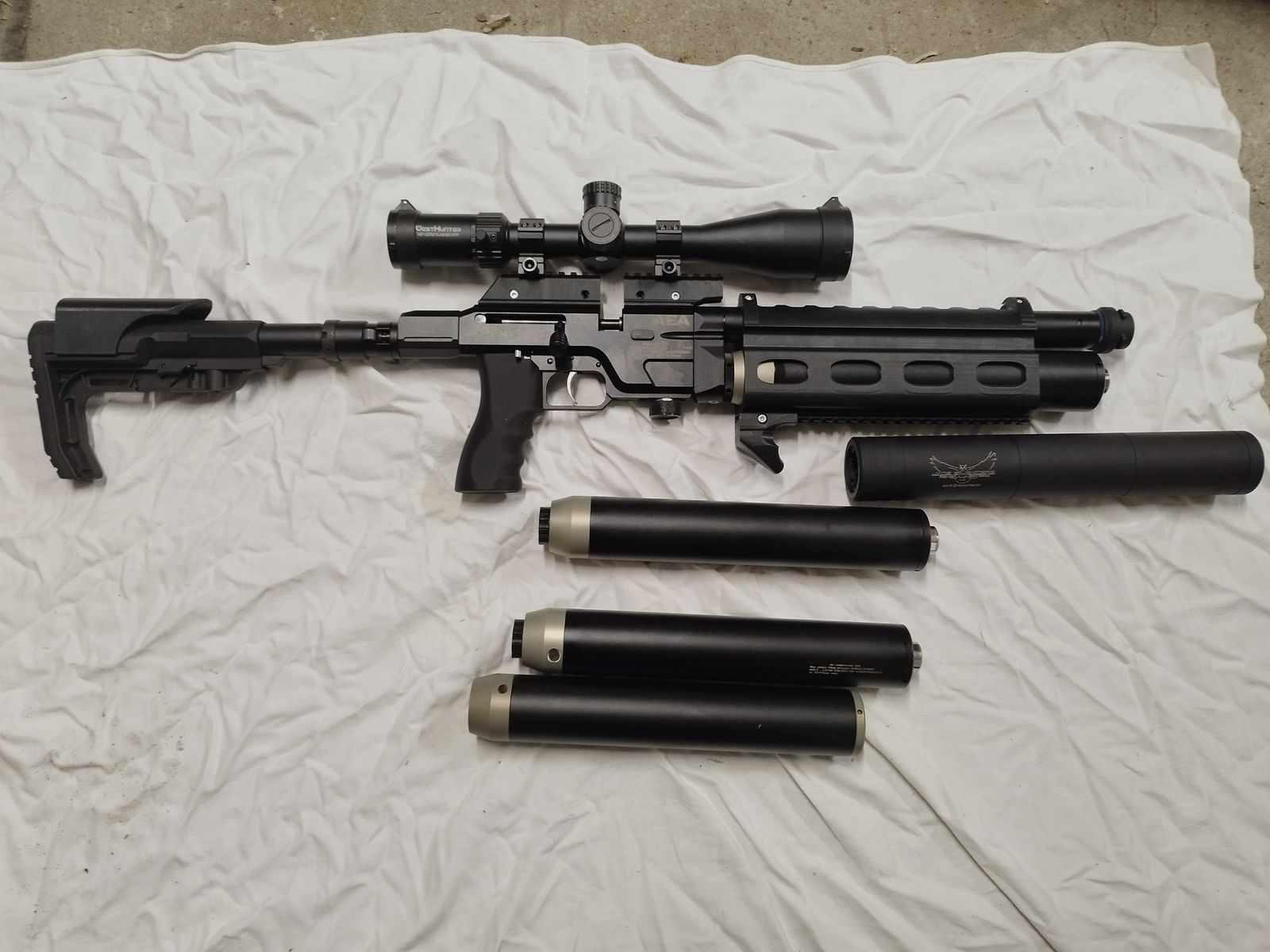 AEA HP Max MK 2 - Mega Set Jads silencer with compressor and accessories