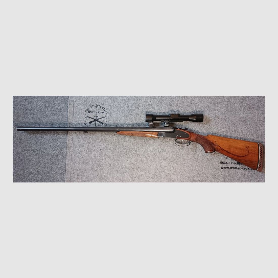 BRNO double shotgun with ZF Zeiss Jena ZF4