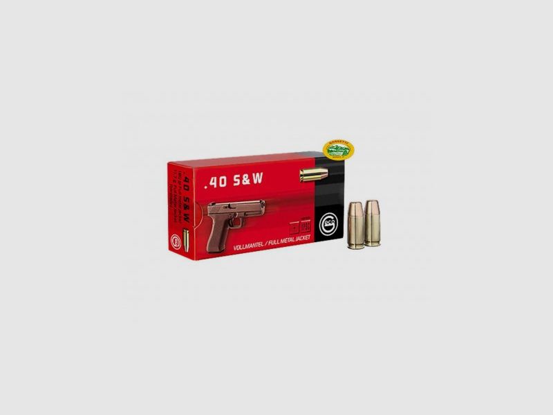 GECO Munition Kal.40 S&W 180gr FMJ