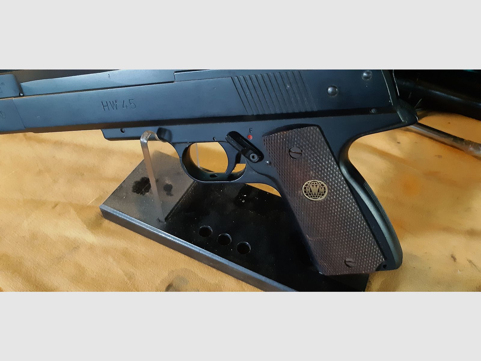 The strongest pistol in Germany, HW45